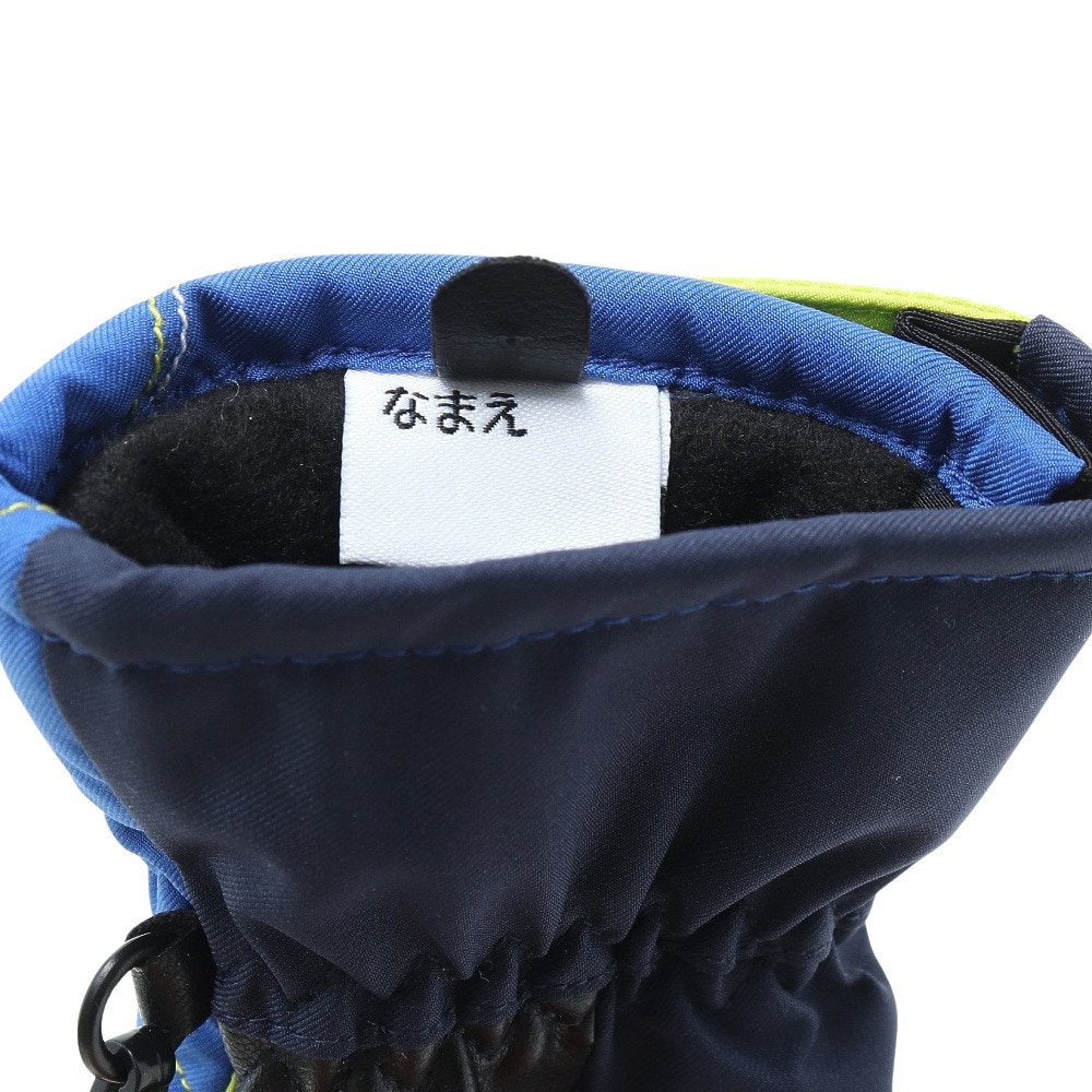 GS-9（GS-9）（キッズ）キッズ 子供 グローブ ミトン 雪遊び スキー スノーボード ブルー 333NN2DE0012 BLU はっ水