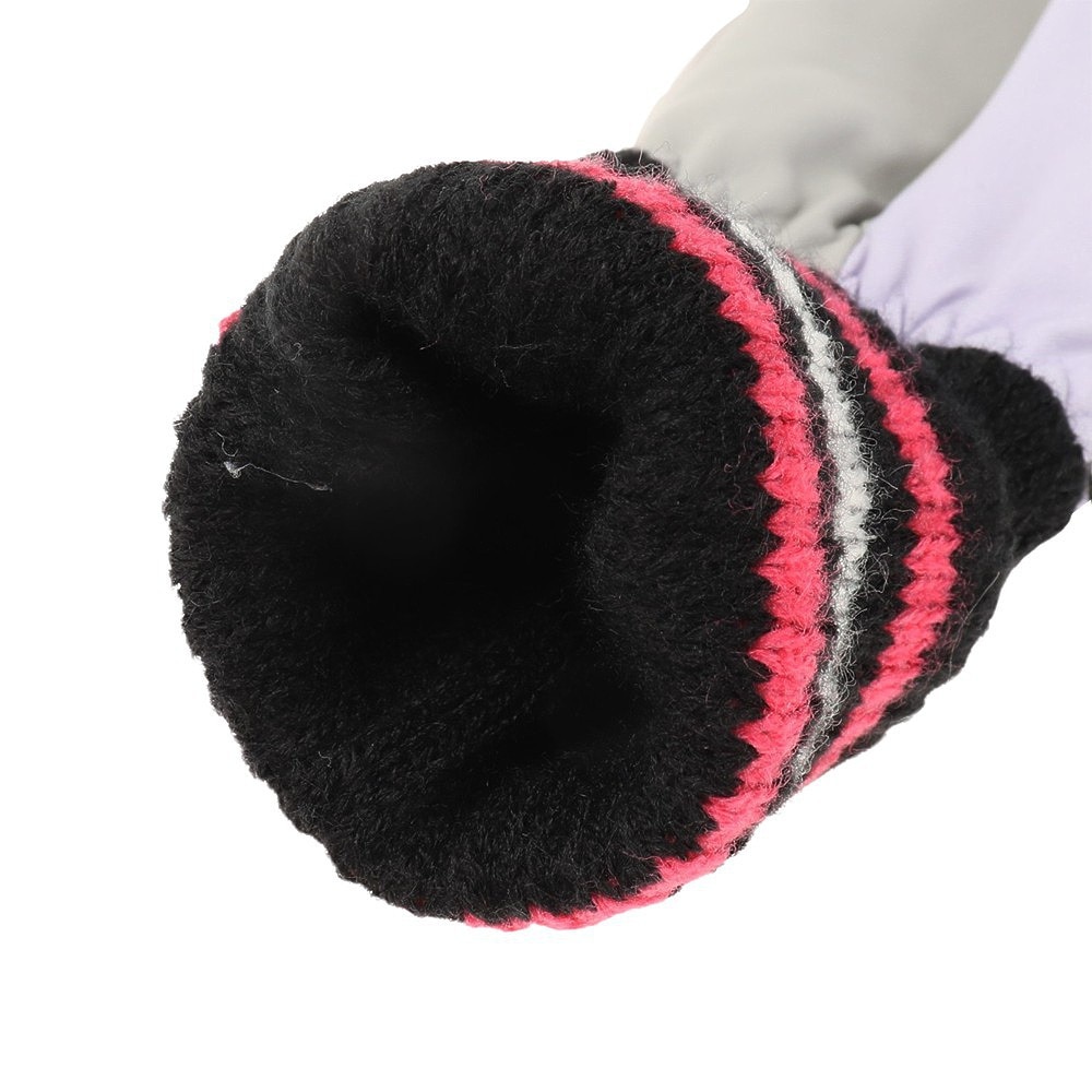 P-PRITY（P-PRITY）（キッズ）ジュニア 手袋 ミトン グローブ 雪遊び スキー スノーボード スノボ ラベンダー はっ水 333NN2DE0016 LVD