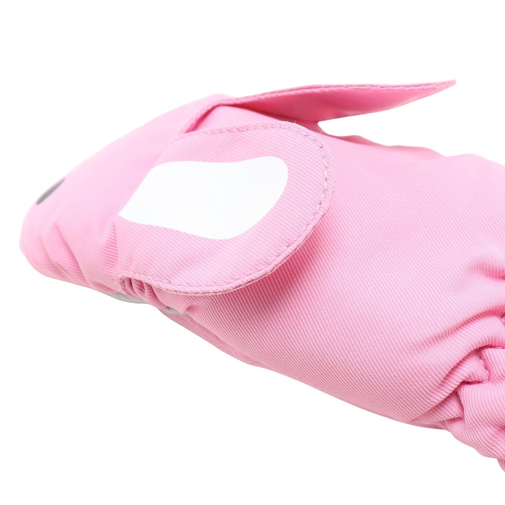 その他ブランド（OTHER BRAND）（キッズ）キッズ 子供 ミトン アニマル 雪遊び 333NN2SN0005 PNK ピンク うさぎ 保温 透湿 