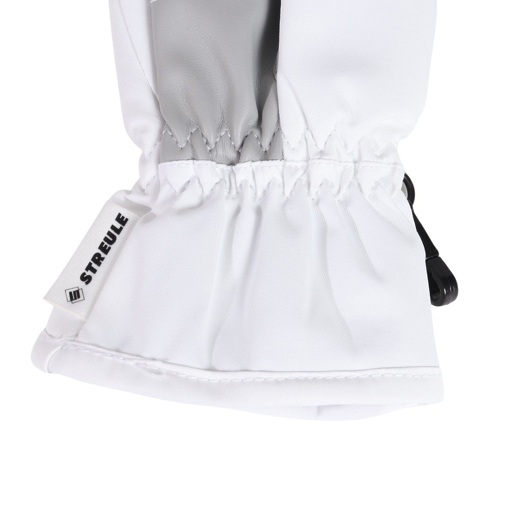 シュトロイレ（STREULE）（キッズ）ジュニア 子供 ミトングローブ スキー スノーボード ST24FGR0032 WHT