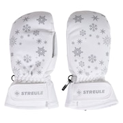 (キッズ)ジュニア 子供 ミトングローブ スキー スノーボード ST24FGR0032 WHT