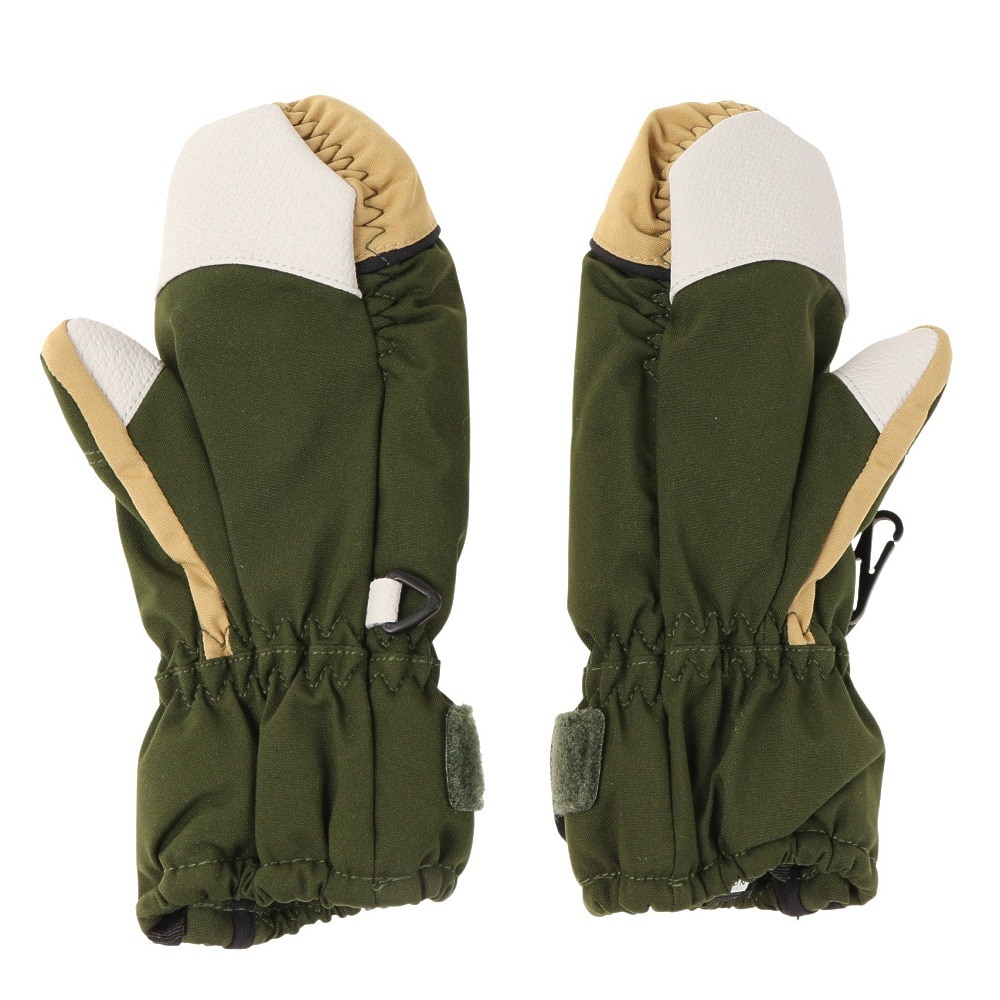 レセーダ（RESEEDA）（キッズ）ジュニア 子供 ミトン グローブ スキー スノーボード スノボ 雪遊び カーキ TODDLER MITTEN REA55100 338 防水透湿