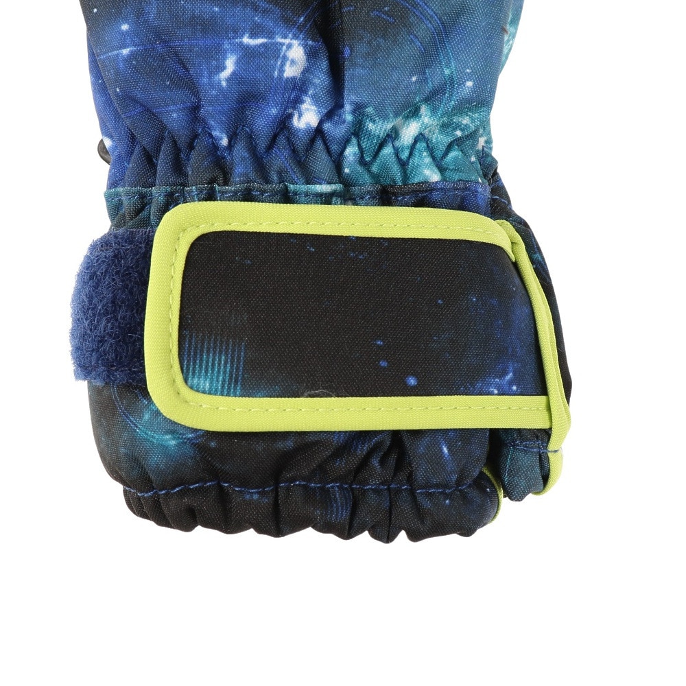 レセーダ（RESEEDA）（キッズ）ジュニア 子供 ミトン グローブ スキー スノーボード スノボ 雪遊び ネイビー 宇宙柄 TODDLER MITTEN REA55100 735S 防水透湿