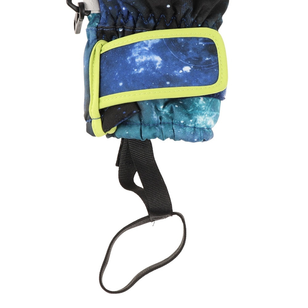 レセーダ（RESEEDA）（キッズ）ジュニア 子供 ミトン グローブ スキー スノーボード スノボ 雪遊び ネイビー 宇宙柄 TODDLER MITTEN REA55100 735S 防水透湿