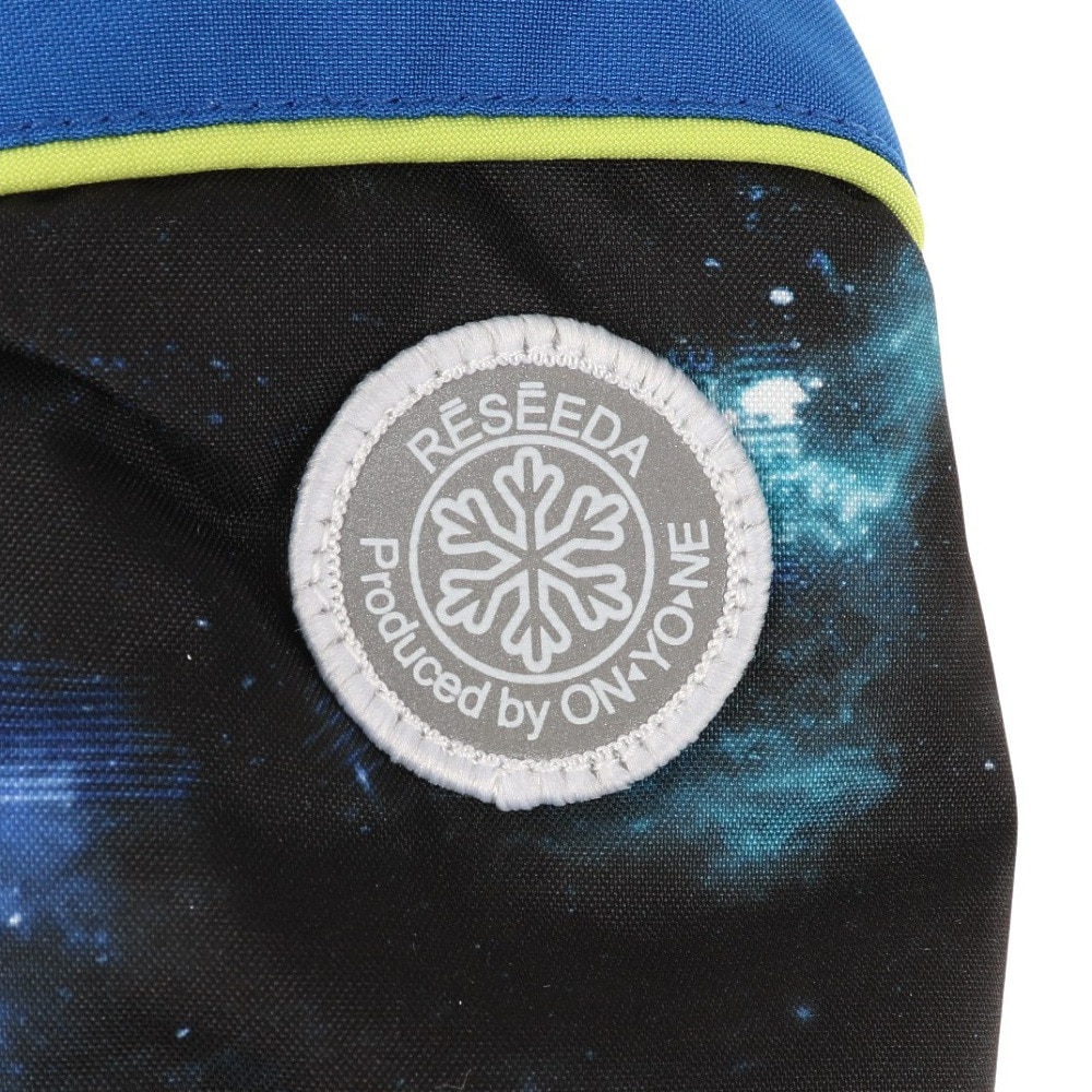 レセーダ（RESEEDA）（キッズ）ジュニア 子供 ミトン グローブ スキー スノーボード スノボ 雪遊び ネイビー 宇宙柄 TODDLER MITTEN REA55100 735S 防水透湿