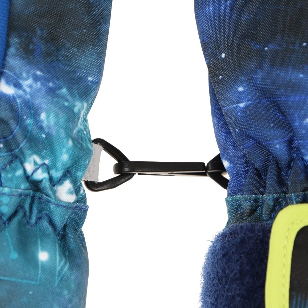 レセーダ（RESEEDA）（キッズ）ジュニア 子供 ミトン グローブ スキー スノーボード スノボ 雪遊び ネイビー 宇宙柄 TODDLER MITTEN REA55100 735S 防水透湿