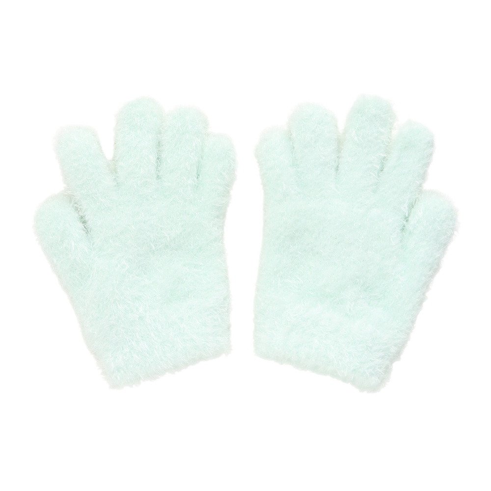 グラムリン（GLAMLIN）（キッズ）ジュニア 5本指 ニット グローブ GKFG MINT