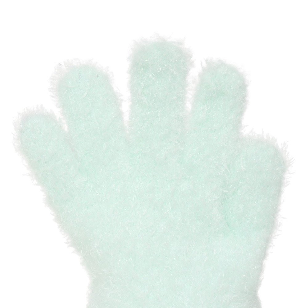 グラムリン（GLAMLIN）（キッズ）ジュニア 5本指 ニット グローブ GKFG MINT