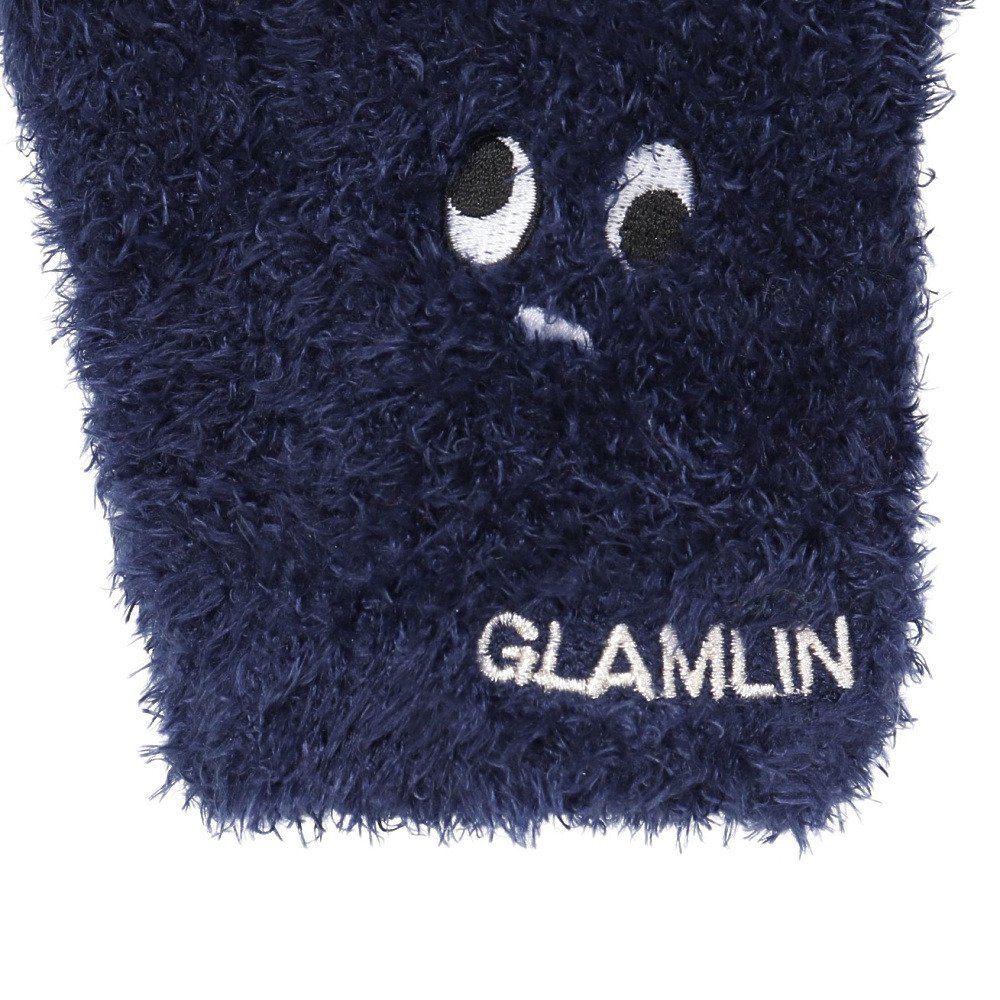 GLAMLIN（GLAMLIN）（キッズ）ジュニア 5本指 ニット グローブ GKFG NAVY