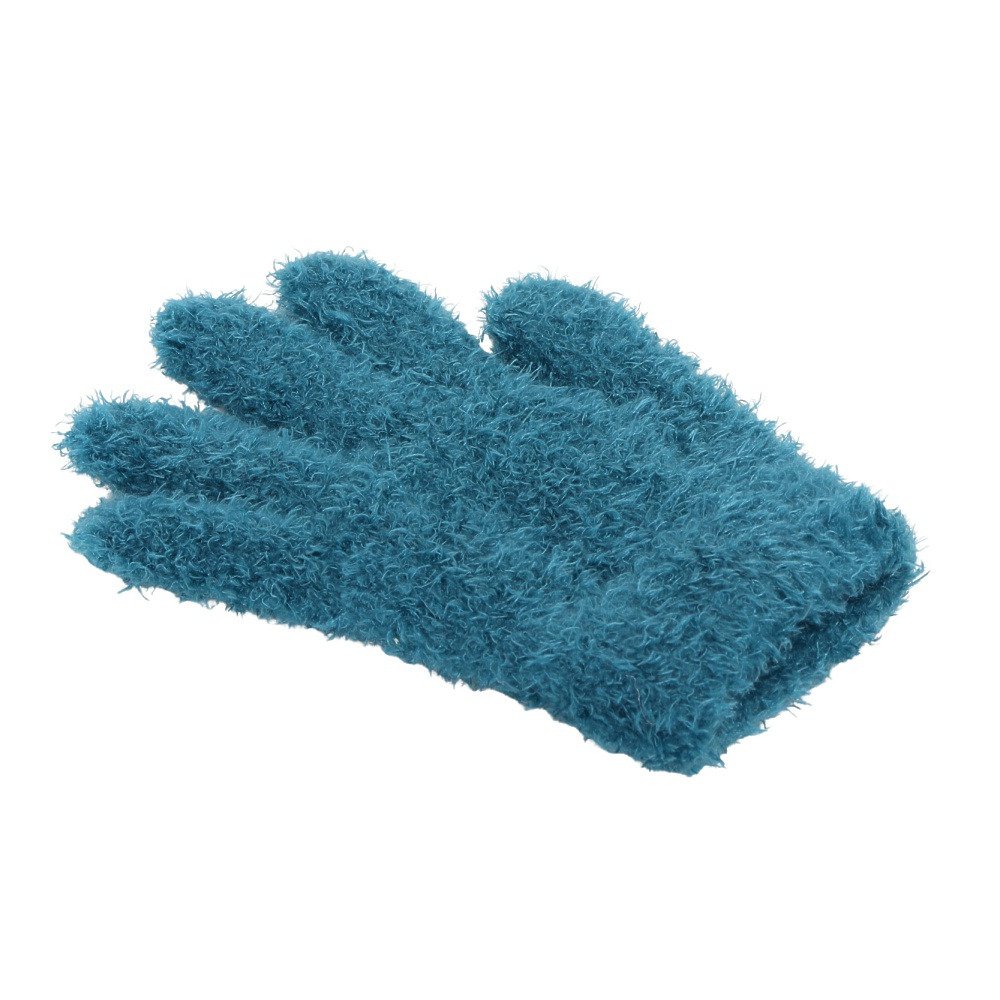 GLAMLIN（GLAMLIN）（キッズ）ジュニア 5本指 ニット グローブ GKFG TEAL