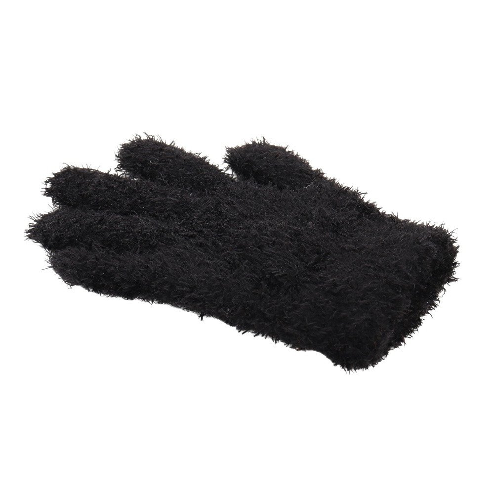 グラムリン（GLAMLIN）（キッズ）ジュニア 5本指 ニット グローブ GKFG BLACK