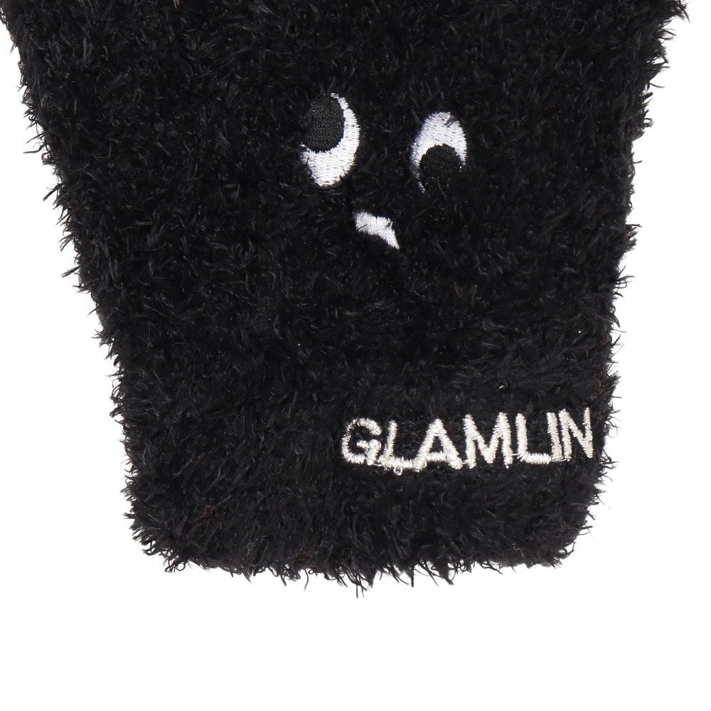 グラムリン（GLAMLIN）（キッズ）ジュニア 5本指 ニット グローブ GKFG BLACK