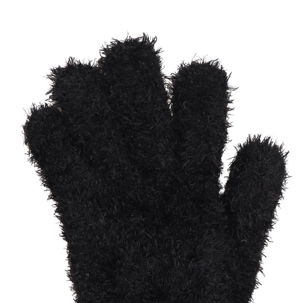グラムリン（GLAMLIN）（キッズ）ジュニア 5本指 ニット グローブ GKFG BLACK