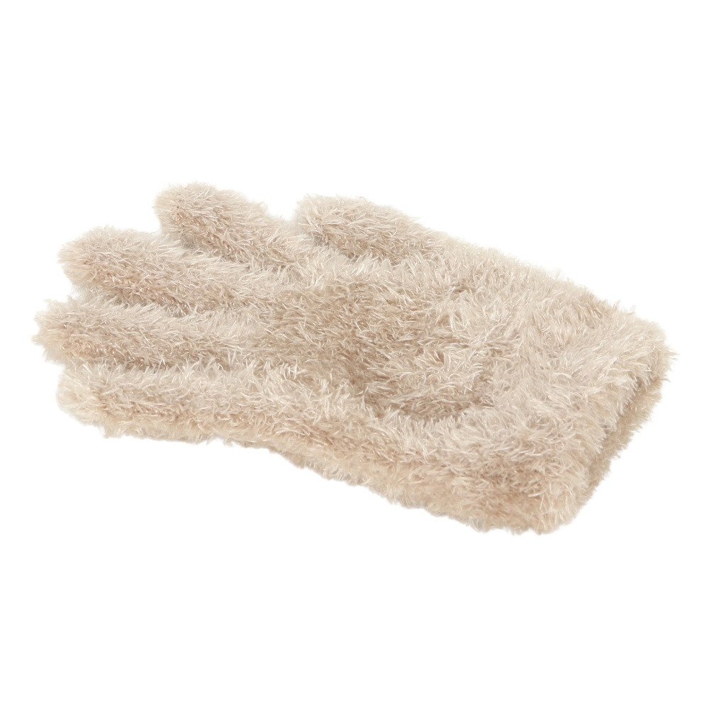 グラムリン（GLAMLIN）（キッズ）ジュニア 5本指 ニット グローブ FINGER GKFG CAMEL