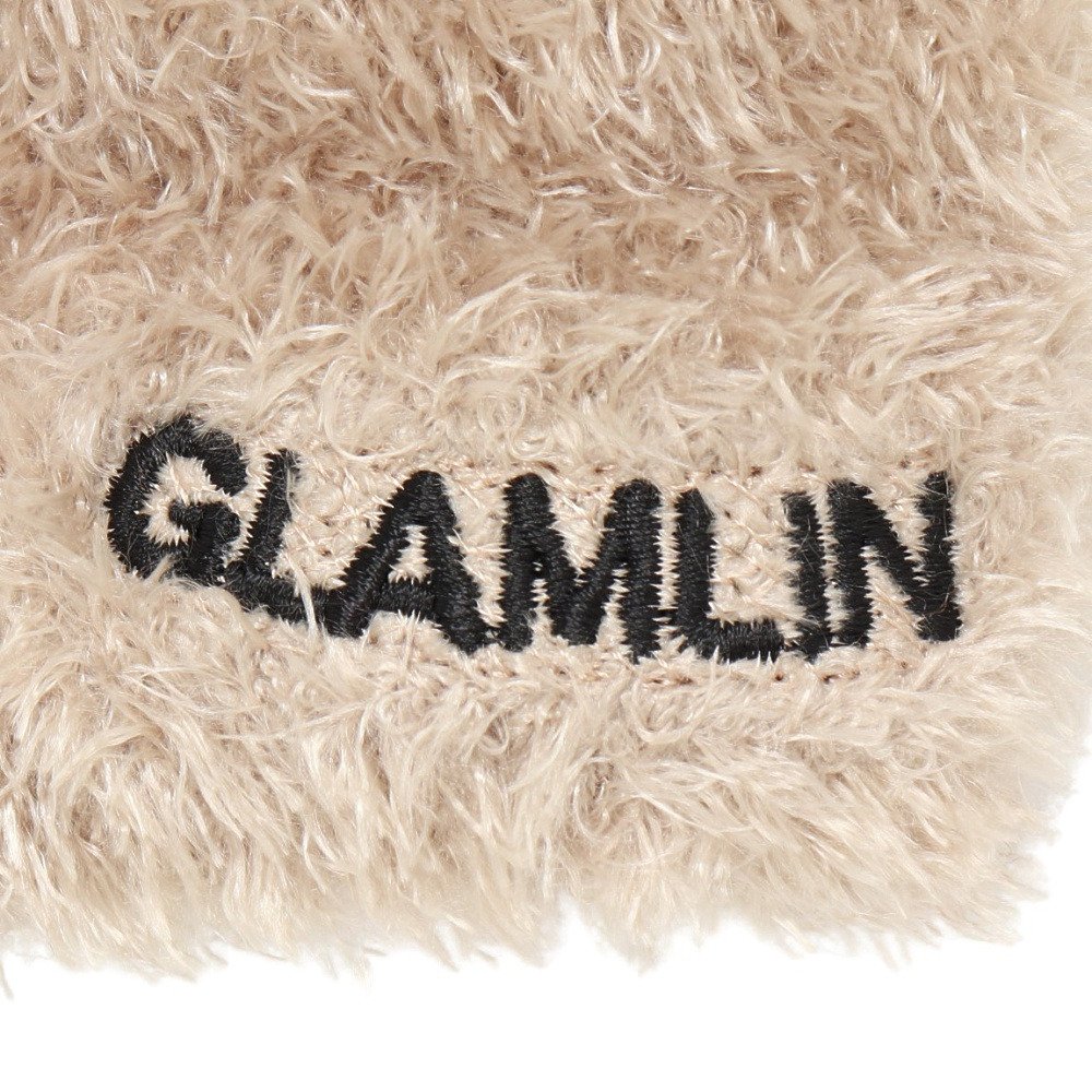 グラムリン（GLAMLIN）（キッズ）ジュニア 5本指 ニット グローブ FINGER GKFG CAMEL