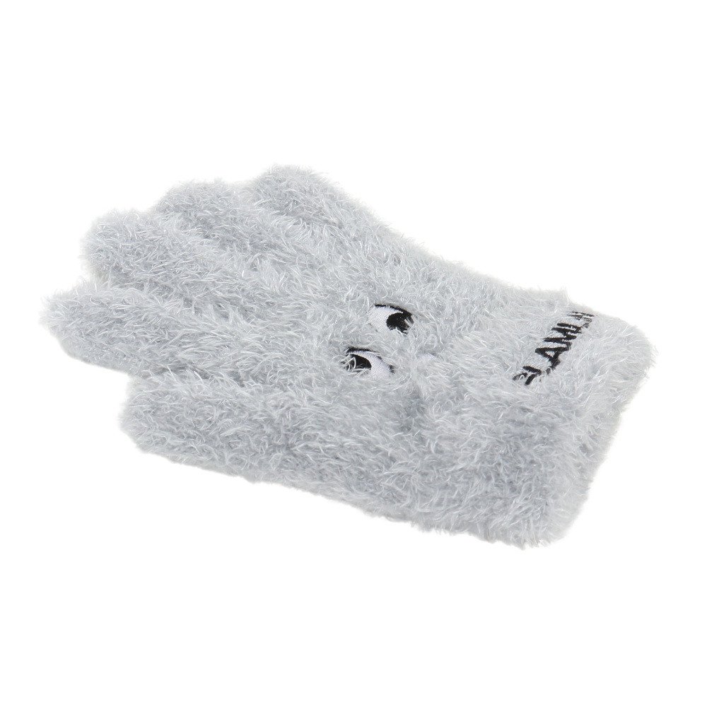 グラムリン（GLAMLIN）（キッズ）ジュニア 5本指 ニット グローブ GKFG GREY