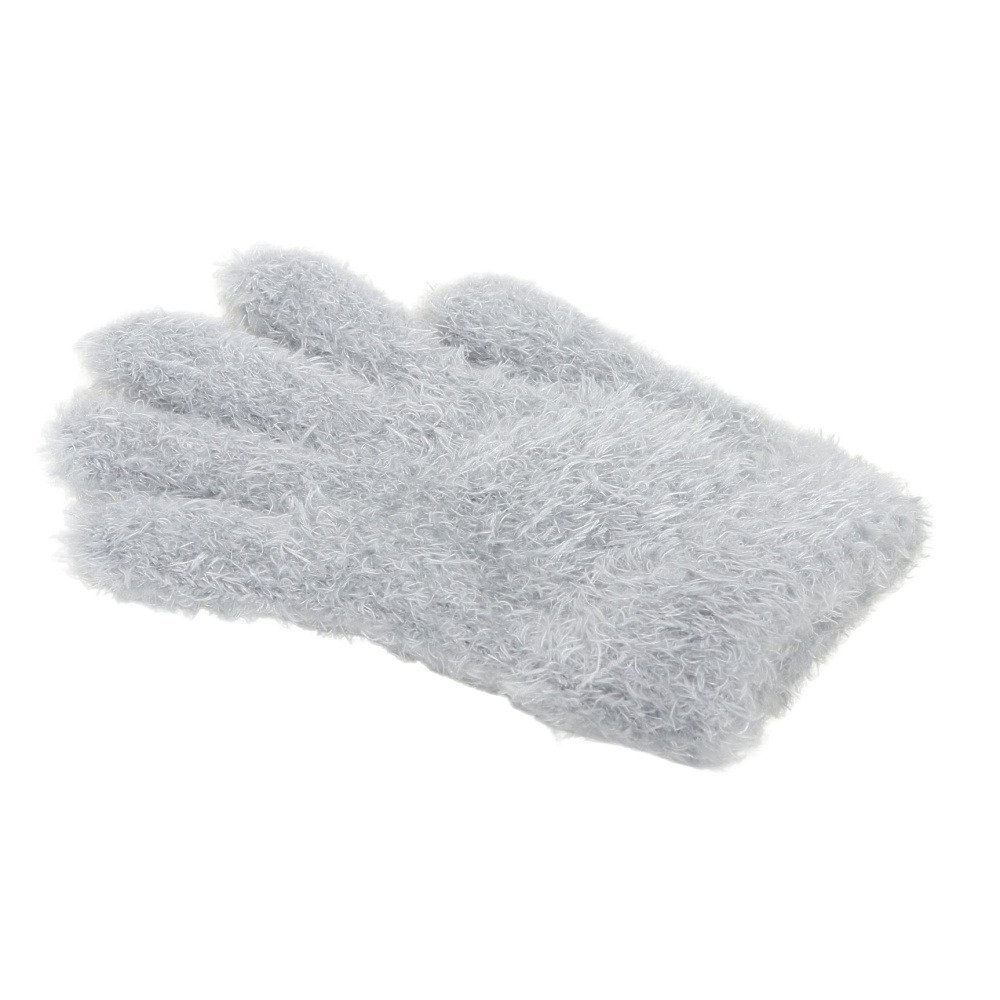 グラムリン（GLAMLIN）（キッズ）ジュニア 5本指 ニット グローブ GKFG GREY