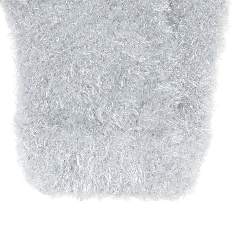 グラムリン（GLAMLIN）（キッズ）ジュニア 5本指 ニット グローブ GKFG GREY