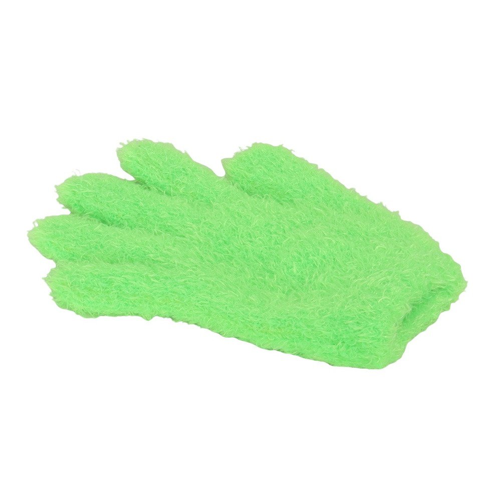 グラムリン（GLAMLIN）（キッズ）ジュニア 5本指 ニット グローブ GKFG NEON GREEN