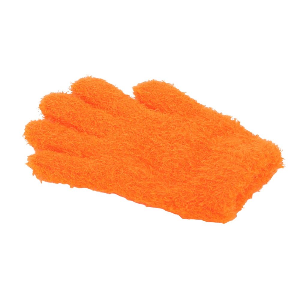 グラムリン（GLAMLIN）（キッズ）ジュニア 5本指 ニット グローブ GKFG NEON ORANGE