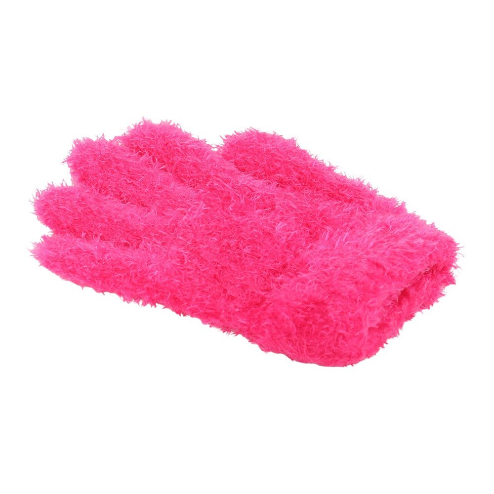 グラムリン（GLAMLIN）（キッズ）ジュニア 5本指 ニット グローブ GKFG NEON PINK