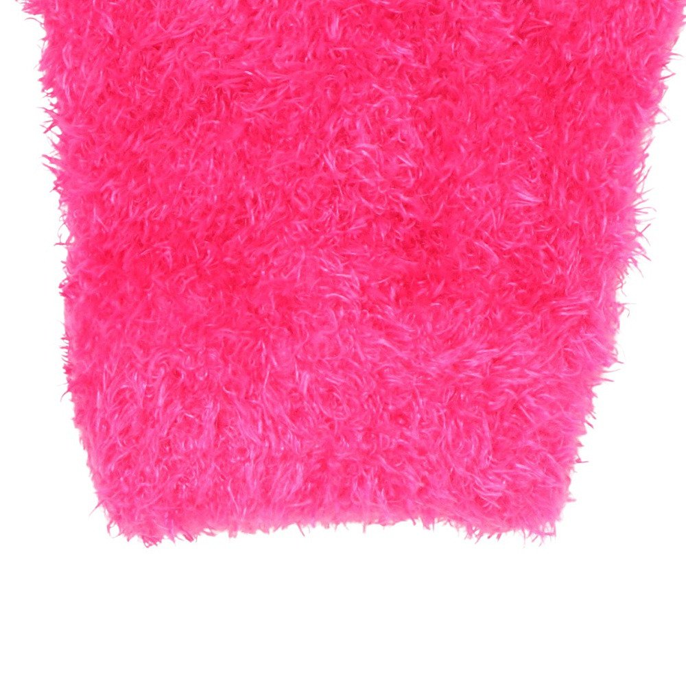 グラムリン（GLAMLIN）（キッズ）ジュニア 5本指 ニット グローブ GKFG NEON PINK