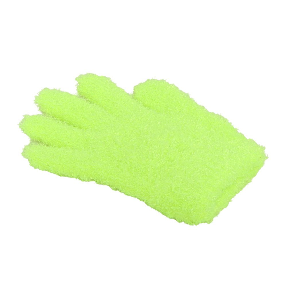 グラムリン（GLAMLIN）（キッズ）ジュニア 5本指 ニット グローブ GKFG NEON YELLOW