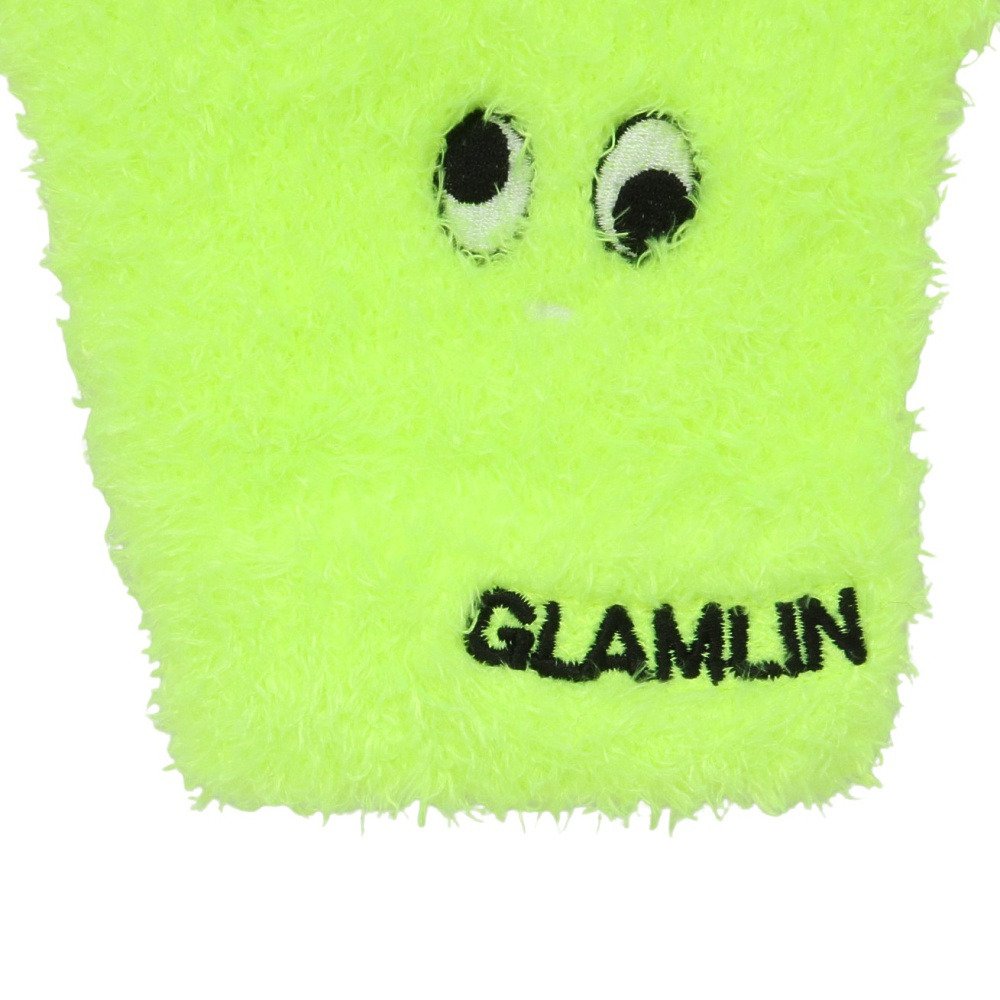 グラムリン（GLAMLIN）（キッズ）ジュニア 5本指 ニット グローブ GKFG NEON YELLOW