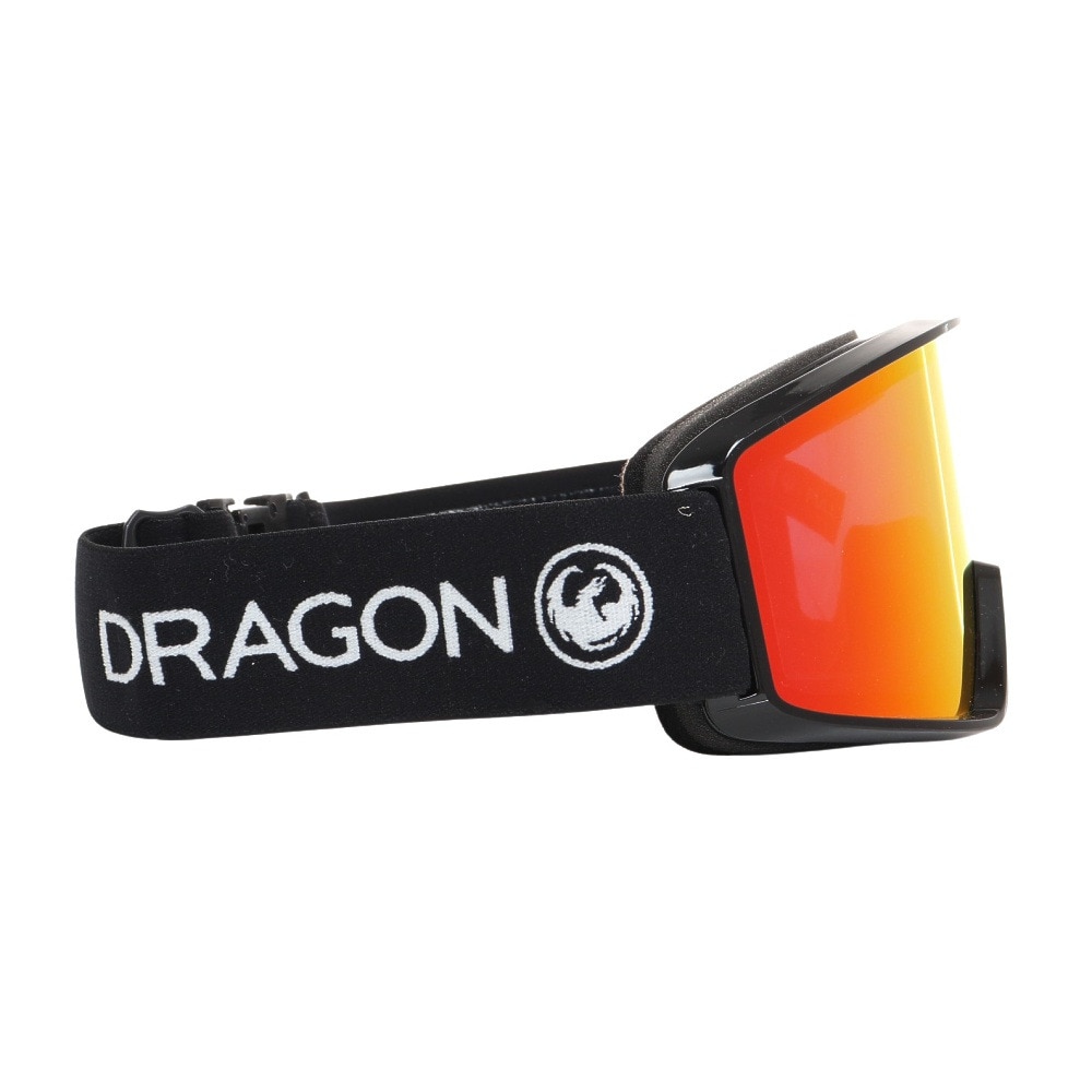 ドラゴン（キッズ）ジュニア 子供 ゴーグル ブラック 眼鏡対応 ジャパンフィット 22 M05 DXT ATC J.RED