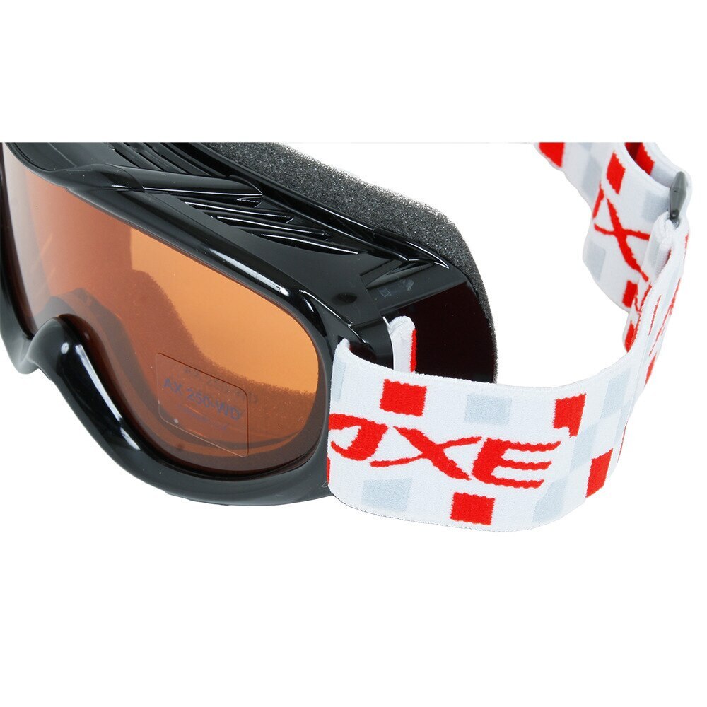 アックス（AXE）（キッズ）スノーゴーグル ジュニア ラインゴーグル AX 250-WD BK スキーゴーグル キッズ