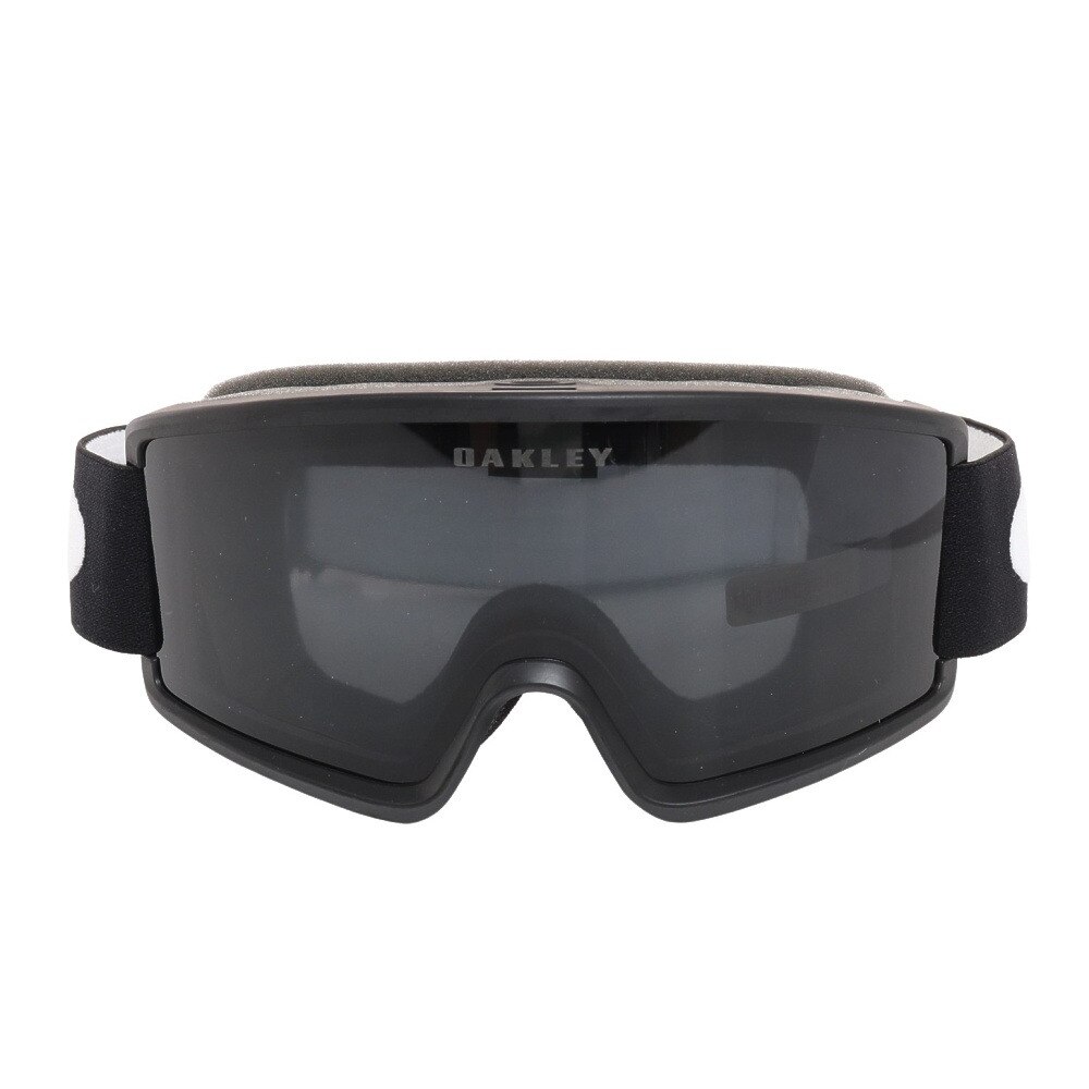 オークリー（OAKLEY）（キッズ）ジュニア 子供 ゴーグル スキー スノーボード スノボ ブラック TARGET LINE S 71220100 ジュニアフィット