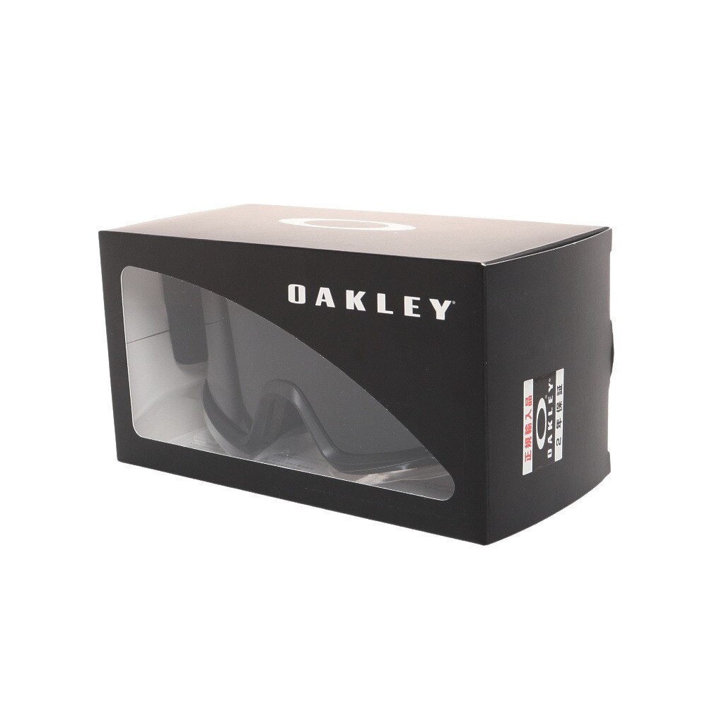 オークリー（OAKLEY）（キッズ）ジュニア 子供 ゴーグル スキー スノーボード スノボ ブラック TARGET LINE S 71220100 ジュニアフィット