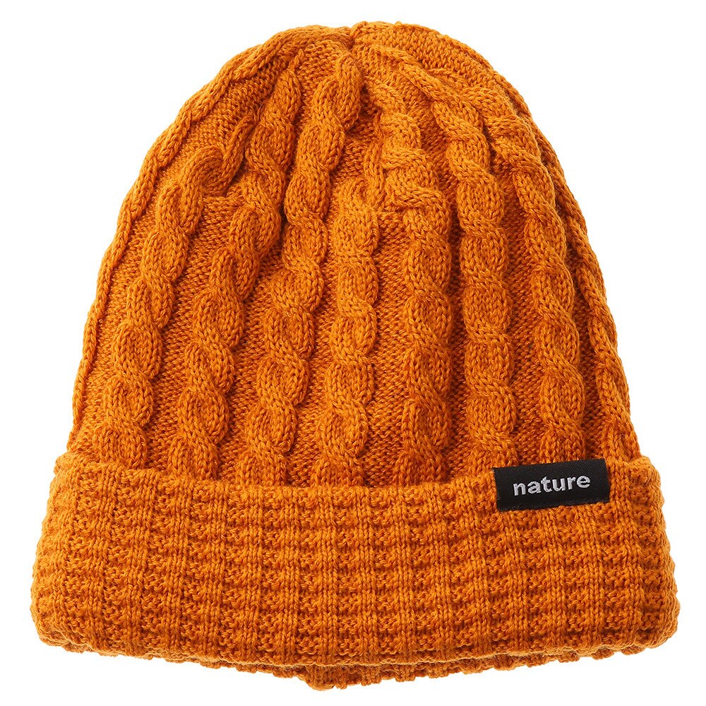  ニット帽 キッズ スキー 19JBNA CABLE ニットキャップ AB03WC1242 CML 雪遊び