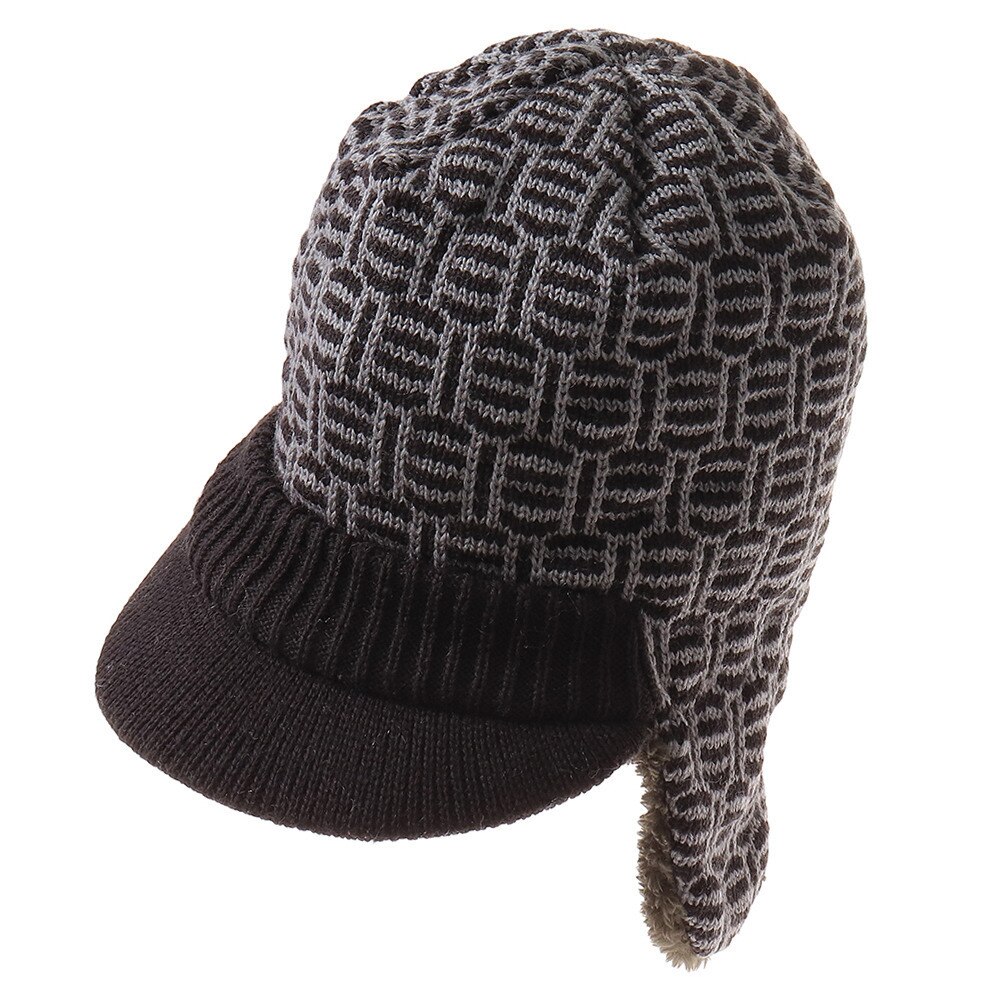  ニット帽 キッズ スキー 19JBNA ニットキャップ AB03WC1271 BLK 雪遊び