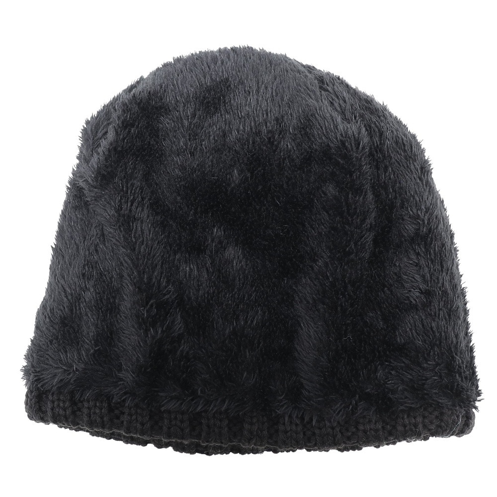 エアボーン（ARBN）（キッズ）ジュニア 帽子 ニット帽 ブラック NATURE L ニットキャップ AB33WC1394 BLK 防寒 雪あそび