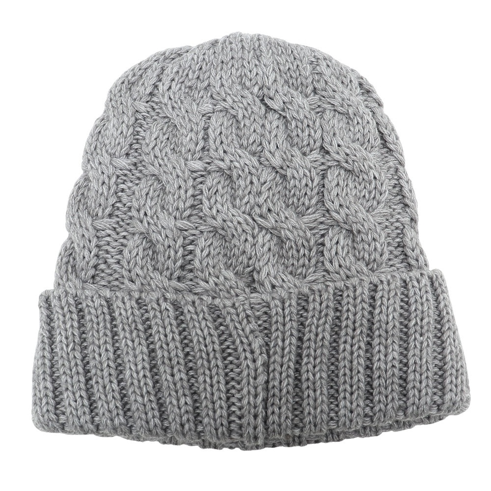 エアボーン（ARBN）（キッズ）ジュニア 帽子 ニット帽 グレー NATURE ニットキャップ AB33WC1394 GRY 防寒 雪あそび