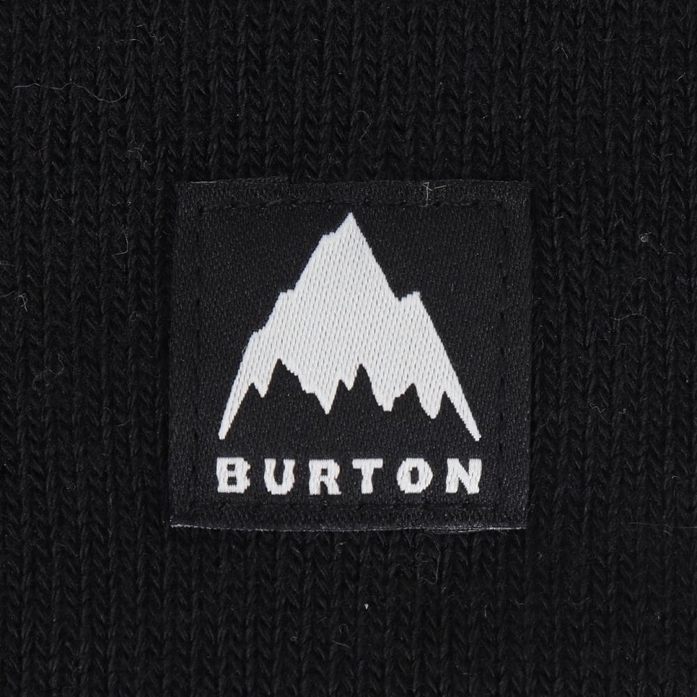 バートン（BURTON）（キッズ）ジュニア ニット帽 ポンポン リサイクル エコー レイク ビーニー 23460100001 ブラック 通学 スキー スノーボード スノボ