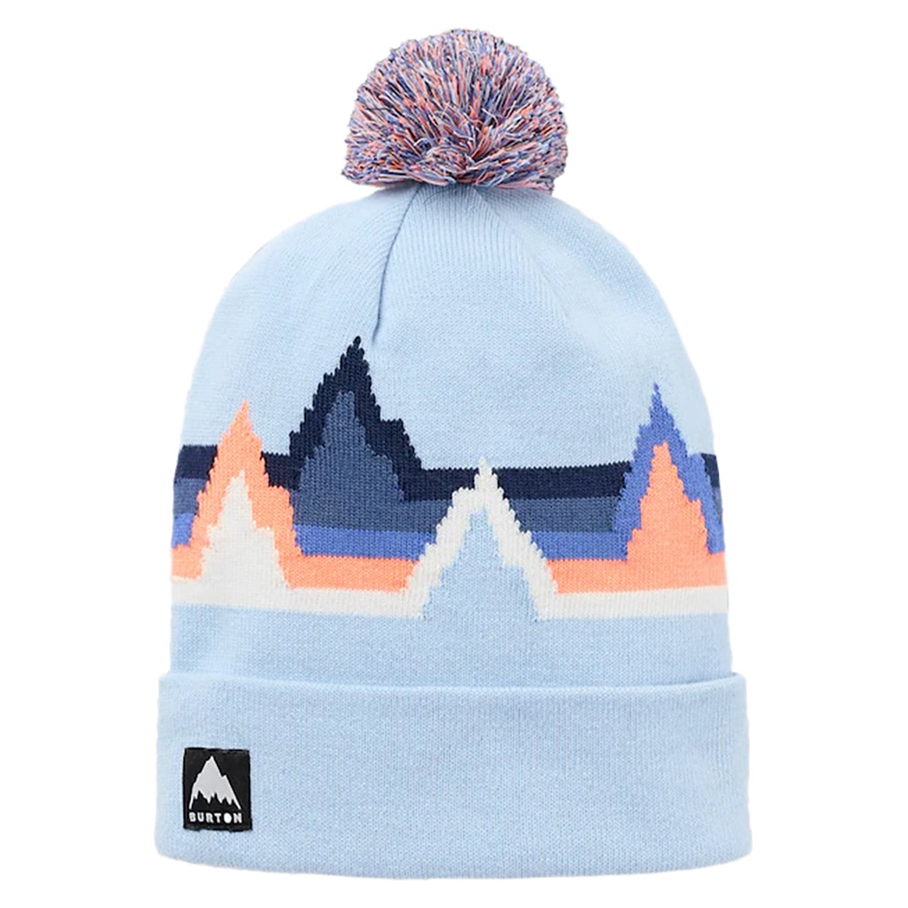 バートン（BURTON）（キッズ）ジュニア ニット帽 ポンポン リサイクル エコー レイク ビーニー 23460100400 スキー スノーボード スノボ