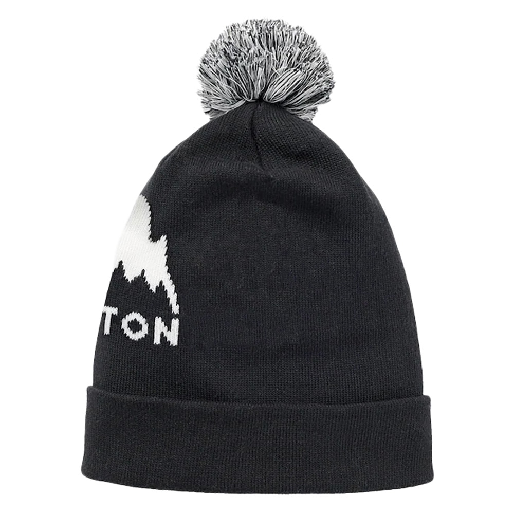 バートン（BURTON）（キッズ）ジュニア ニット帽 ポンポン リサイクル トロープ ビーニー 23462100001 ブラック 通学 スキー スノーボード スノボ