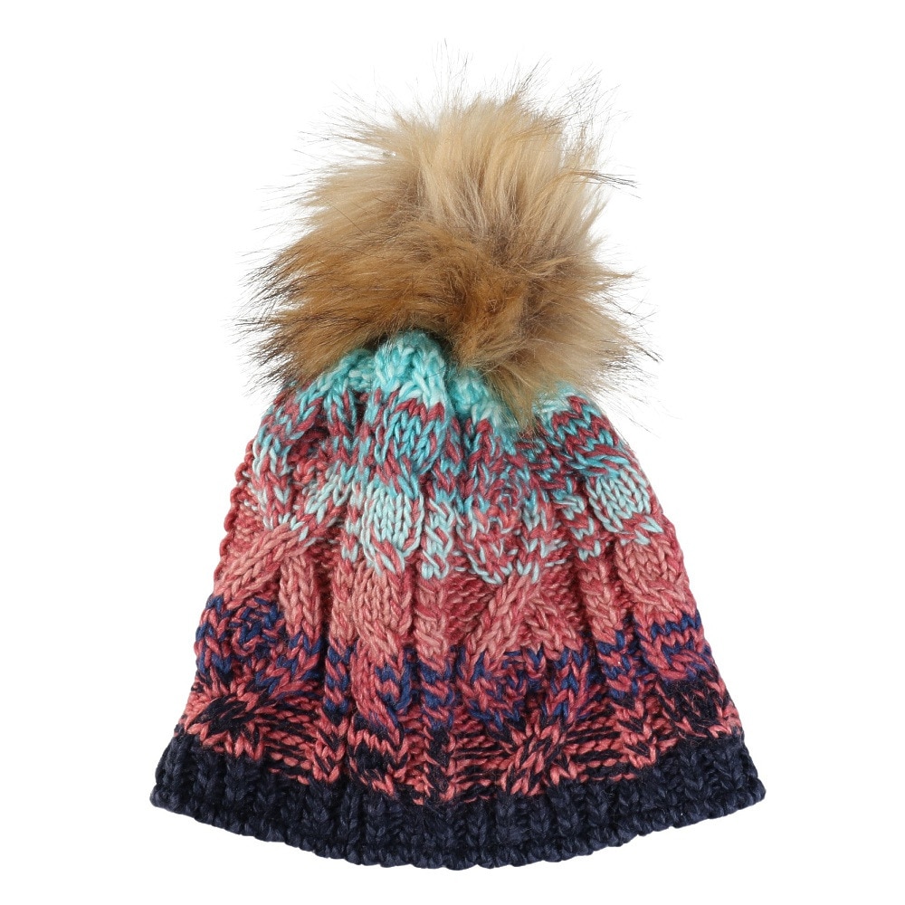 フェニックス（PHENIX）（キッズ）ジュニア ニット帽 Gradation Fur BEANIE ESG22HW60 NAVY