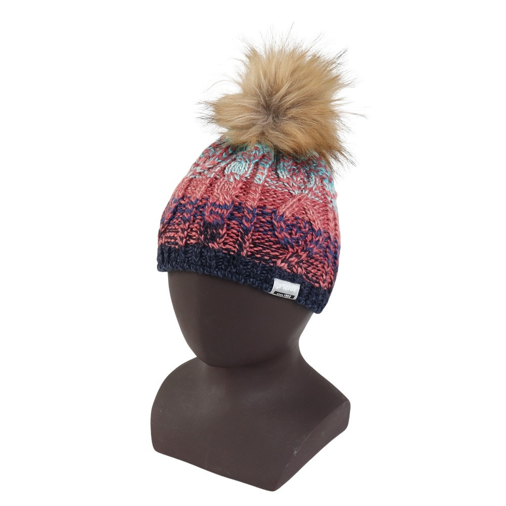 フェニックス（PHENIX）（キッズ）ジュニア ニット帽 Gradation Fur BEANIE ESG22HW60 NAVY