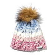 (キッズ)ジュニア ニット帽 Gradation Fur BEANIE ESG22HW60