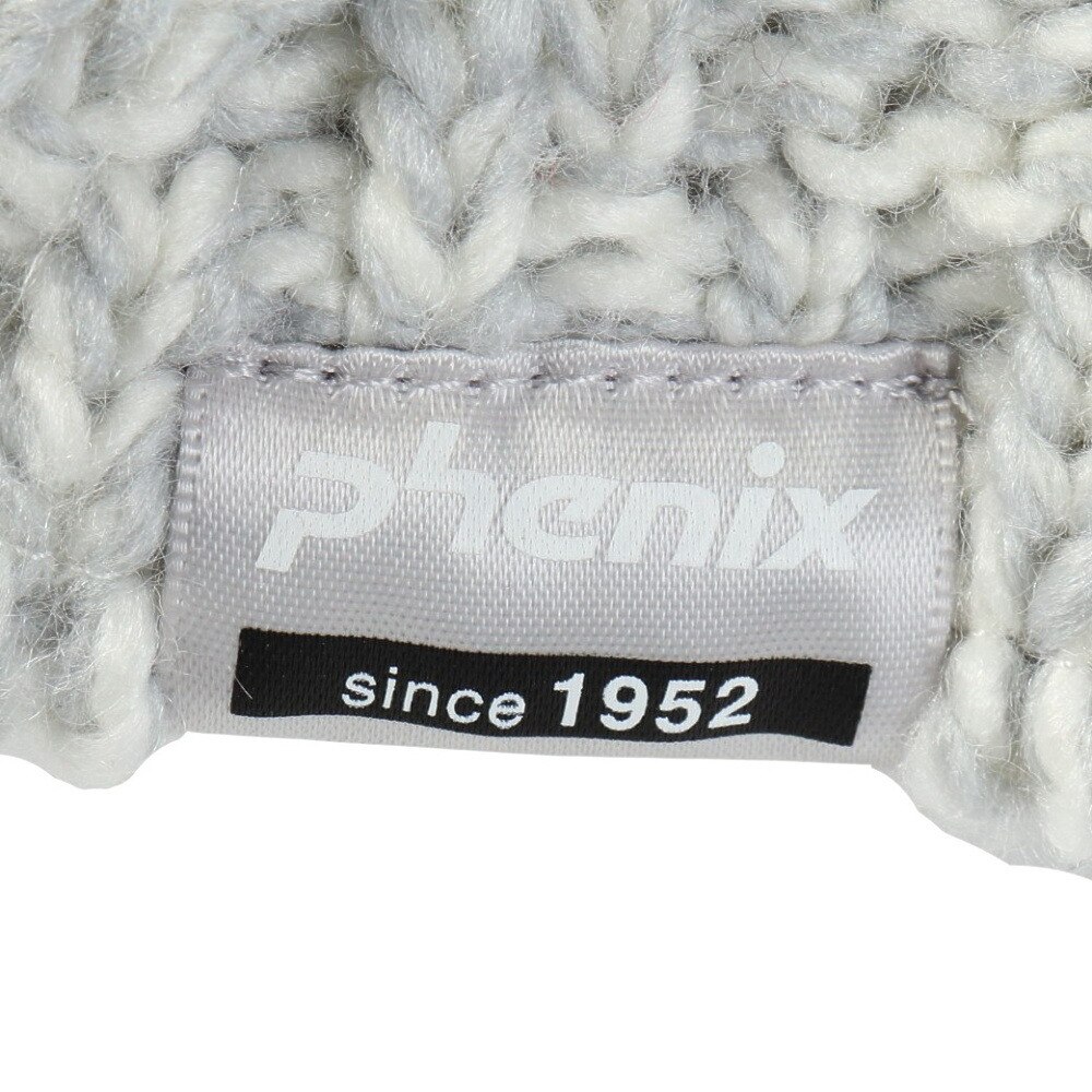 フェニックス（PHENIX）（キッズ）ジュニア ニット帽 Gradation Fur BEANIE ESG22HW60 WHITE