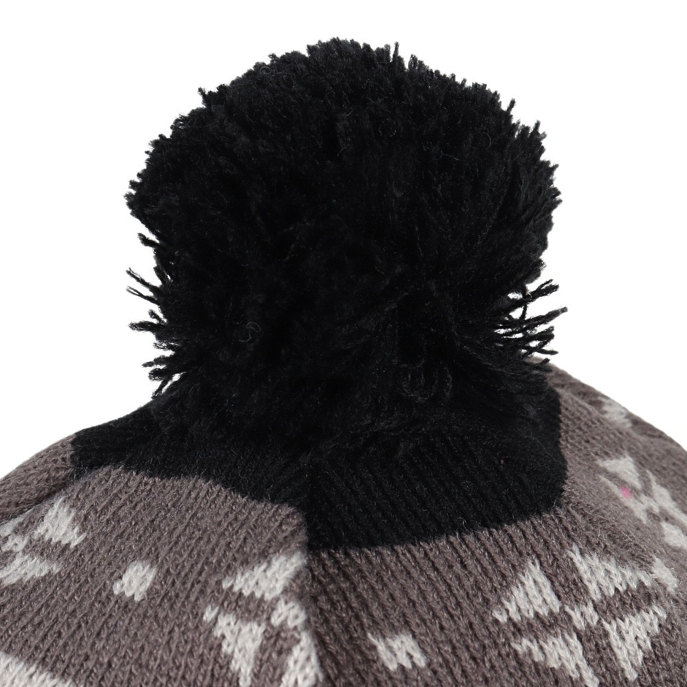 デサント（DESCENTE）（キッズ）ニット帽 ジュニア ニットキャップ DWDWJC61 BLK