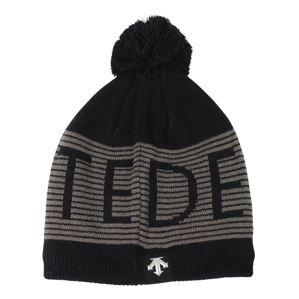 デサント（DESCENTE）（キッズ）ジュニアニットキャップ DWDWJC62 BLK