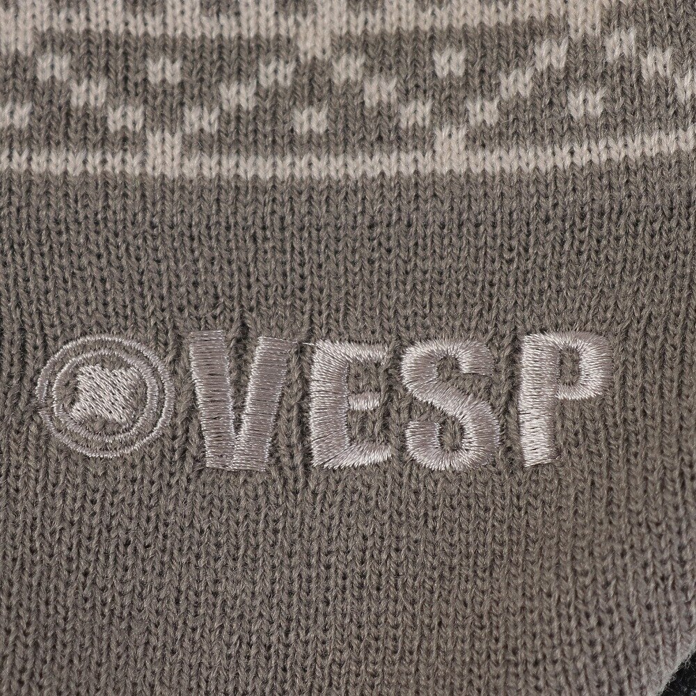 ベスプ（VESP）（キッズ）ジュニア 帽子 ニット帽 耳あて VPJB1007GR