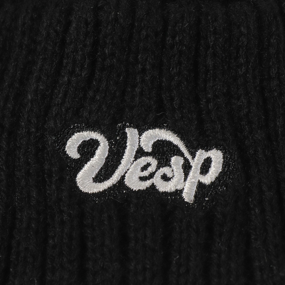 ベスプ（VESP）（キッズ）ジュニア 帽子 ニット帽 耳あて VPJB1008BK