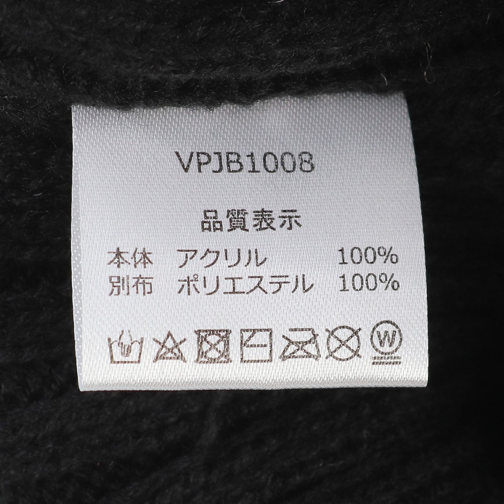 ベスプ（VESP）（キッズ）ジュニア 帽子 ニット帽 耳あて VPJB1008BK