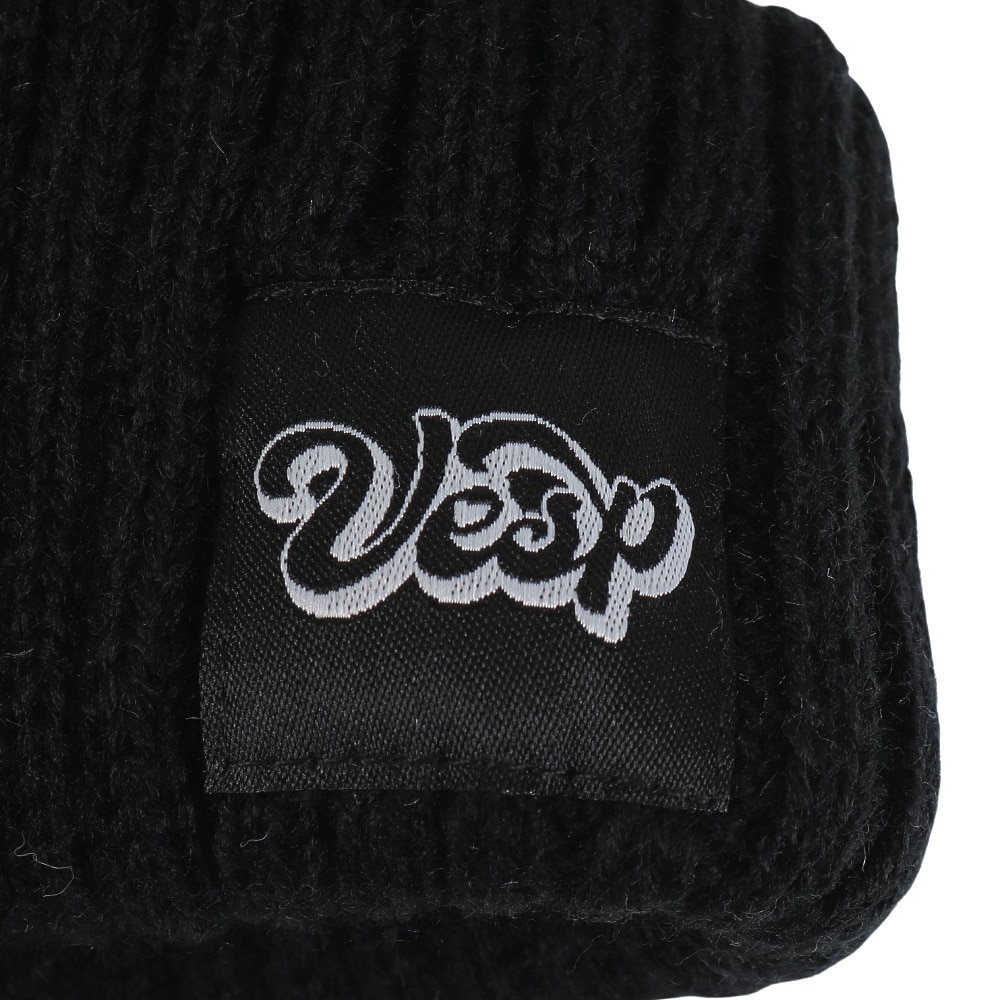 ベスプ（VESP）（キッズ）ジュニア ニット帽 ビーニー VPJB1011BK