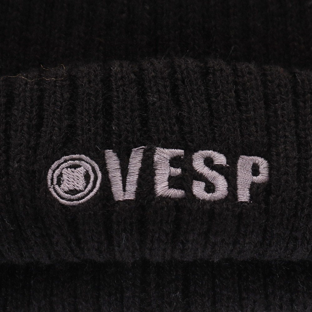 ベスプ（VESP）（キッズ）ジュニア ニット帽 ビーニー VPJB1013BK